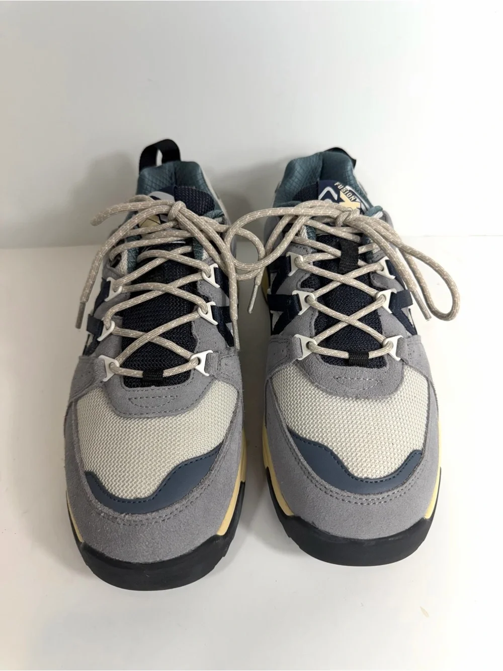 Karhu Fusion XC Unisex Outdoor Trail Sneakers | Gray Blue | US 8 / EU 41.5